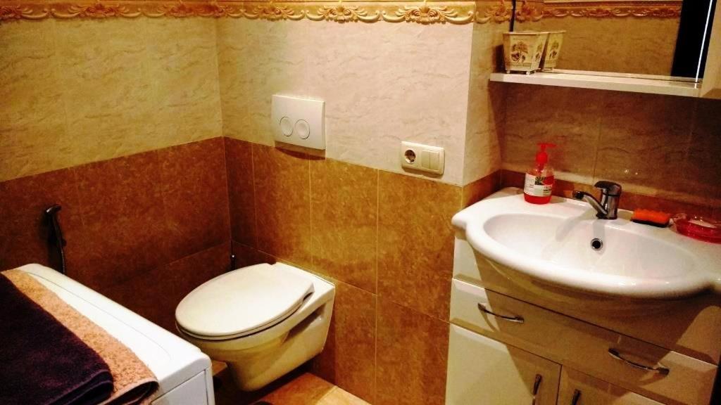 Комната В Двухкомнатной Leilighet Kiev Eksteriør bilde
